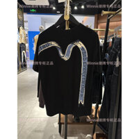 Evisu Áo thun ngắn tay cỡ lớn M in hình Nhật Bản mới 4TS1080