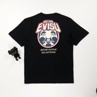 Evisu Sản phẩm mới Áo thun ngắn tay in Logo Phật