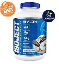 EVOGEN ISOJECT HŨ LỚN 2KG – Whey Protein Isolate Cao Cấp Nhất USA