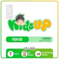 Evoucher Khoá học KIDS UP - TRỌN ĐỜI - Chương trình giáo dục sớm Montessori - KIDSUP  dành cho bé từ 2 đến 6 tuổi