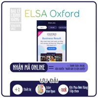 Evoucher OXFORD BUSINESS RESULTS - ELSA SPEAK - phần mềm học tiếng Anh thương mại - Đại học Oxford xây dựng và phát triển