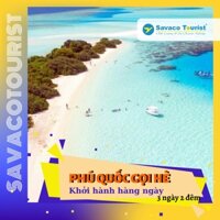 [EVoucher Savacotourist] TOUR PHÚ QUỐC GỌI HÈ 3 ngày 2 đêm