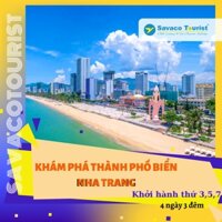 [EVoucher Savacotourist] TOUR NHA TRANG: THÁP BÀ PONAGA - KDL SUỐI HOA LAN - DỐC LẾT 4 ngày 3 đêm