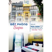 [EVoucher ViethanaTour] Du lịch Sapa 2 ngày 1 đêm cùng khách sạn Sapa Melody Hotel 3 sao đầy đủ tiện nghi