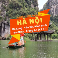 [EVoucher Vietravel] Hà Nội - Hạ Long - Yên Tử - Ninh Bình - Bái Đính - Tràng An (Khách sạn 4 sao)