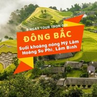 [EVoucher Vietravel]Đông Bắc:Hà Nội-Hà Giang-Hoàng Su Phì-Lòng Hồ Lâm Bình&Na Hang-Suối Khoáng Nóng Mỹ Lâm-Tuyên Quang6N