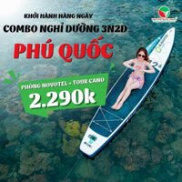 (EVoucher Vina) Phú Quốc: Nghỉ Dưỡng 3N2D tại NOVOTEL PHU QUOC RESORT + Kèm TOUR CANO 4 ĐẢO