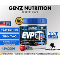 EVP 3D-PRE WORKOUT KHÔNG CHẤT KÍCH THÍCH, HỖ TRỢ PUMP CƠ VÀ TĂNG SỨC MẠNH - GENZ NUTRITION