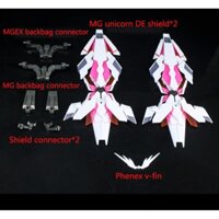 Ew MG 1 / 100 Unicorn Banshee FA Full Armor Unicorn DE Shield (Pre-Paint) Không có bộ dụng cụ