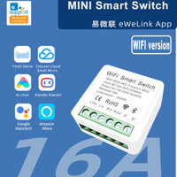 EWeLink Công Tắc Thông Minh Wifi Mini 16A Tuya Công Tắc Không Dây Hẹn Giờ Điều Khiển 2 Chiều Hỗ Trợ Tự Động Hóa Gia Đình Mart Tương Thích Với Alexa Goo-Gle Home