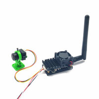 EWRF 5.8Ghz 2W FPV Wireless Transmitter 2000MW 48CH Video AV Audio Sender With 2.8mm CMOS 1000TVL Camera for Long Range