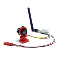 EWRF AIO VTX Camera TX5823 5.8Ghz 40CH 600mW FPV Transmitter + 700TVL 2.8mm CMOS 120° Wide Angle Camera Support 2-3S Bat
