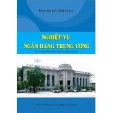 NGHIỆP VỤ NGÂN HÀNG TRUNG ƯƠNG