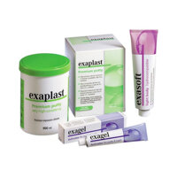 Exaplast Set DETAX - Combo cao su lấy dấu Exaplast - 60ml /hộp