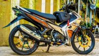 Exciter 135 độ stlye Exciter 2010 hoàn hảo với các món đồ chơi : Heo Brembo 2 Pis , Đồng hồ Koso , C