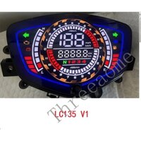 EXCITER 135 Đồng Hồ Kỹ Thuật Số Assy Đồng Hồ Đo Tốc Độ Full LED, Full chức năng