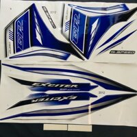 [EXCITER 5 SỐ] Tem dán xe EXCITER 135 ĐỜI 2013 , tem 3 lớp thái lan keo siêu dính