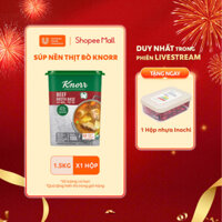 [Exclusive Livestream] Súp Nền Thịt Bò Knorr Professional 1.5kg - Chuyên Dùng Cho Nấu Ăn