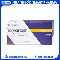 Exforge 5mg/80mg trị tăng huyết áp vô căn (2 vỉ x 14 viên)