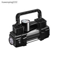 [Exo] Máy bơm hơi lốp điện 12V 150PSI có đồng hồ đo áp suất Bơm bơm hơi tự động Xi lanh kép Máy bơm lốp hạng nặng có đèn LED [tốt]