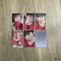 EXO Sehun Woo. Byeon Baekhyun. Thiệp Giáng sinh pink christmas Gậy selfie Thẻ ngoại vi