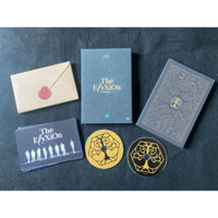exo the lost planet 4 the elyxion đã khui seal, gồm 2 cd photobook postcard và box như hình.