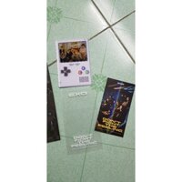 EXO Ticket &Decor ticket set (không photocard)