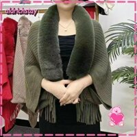 Exodus Khăn choàng đan thời trang Áo choàng dạ hội Mùa đông ấm áp