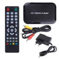 Exp 110-240V Media Player Mini 1080P Digital Player Box Hỗ trợ USB MP3 MMC SD MKV với điều khiển từ xa Phích cắm US