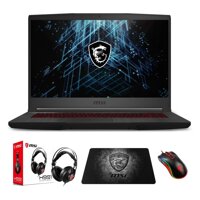 EXPC GF65 Thin 10UE-091 by MSI 15 Inch Gaming Laptop (i7-10750H, 64GB RAM, 512GB NVMe SSD, RTX 3060 6GB, 15.6" 144Hz FHD, Windows 10) Professio...