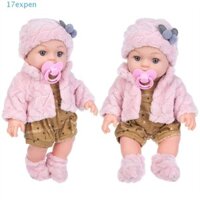 Expen Búp Bê Sơ Sinh Cho Bé Gái Quà Tặng Sinh Nhật Tập Đi Ăn Mặc Thực Tế Sống Động Như Thật Đồ Chơi Cho Bé