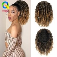 Expo LIMIT Kinky Curly Hair Pieces Sử dụng ngắn hàng ngày