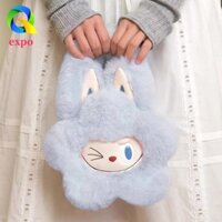 Expo LIMIT Túi đeo chéo hoa sang trọng Trường học có họa tiết lông tơ