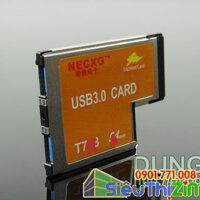 Express card 54 mm to 2 usb 3.0 v2