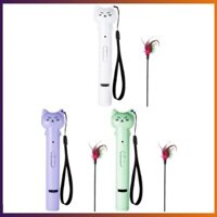 Exquisiteshop❈ Cat Funny Stick 5 Chế Độ Chiếu Họa Tiết Đồ Chơi Mèo Mèo Bút Vui Nhộn Cho Mèo Chaser