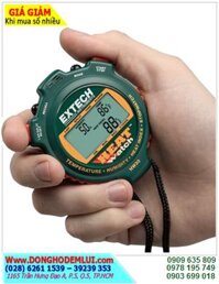 Extech HW30 _Đồng hồ bấm giây Stopwatch có Memory với 99 Laps HeatWatch™ Humidity/Temperature Stopwatch