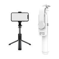 Extendable Selfie Stick Monopod Tripod  for IOSAndroid - White