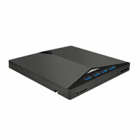 External DVD Burner USB3.0 Type C Multi-function Recorder 7-in-1 CD player Driver TF/SD Interface for PC Notebook