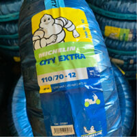 (Extra 110/70-12) Vỏ Michelin City Extra size 110/70-12 dành cho các dòng xe MSX, Scoopy, Vespa, Grande, Fazzio 125,....