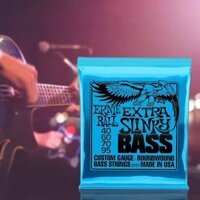 Extra Slinky Bass Strings Gauges  40 60 70 95