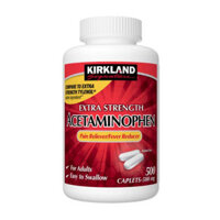 Extra Strength Acetaminophen Kirkland 500 viên