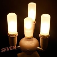 Ey # Ổ cắm đèn gia dụng Bộ chuyển đổi bóng đèn có thể điều chỉnh thực tế Creative E27 Split [icebeauty888.vn]