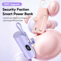 Eyd JS26 Portable Mini Powerbank 5000mAh Màn hình kỹ thuật số Sạc nhanh di động