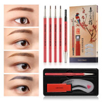 Eyebrow Pen Refill Eyebrow Stencils Double Head Eyebrow Pen Waterproof