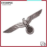 Eyehpee Trâm Cài, Huy hiệu kim loại đại bàng Đức dập nổi cổ điển, Di động chống gỉ Hợp kim kẽm chống gỉ Cánh đại bàng biểu tượng phổ thông