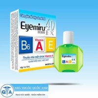 Eyemiru 40 EX Thuốc nhỏ mắt phòng và trị các bệnh về mắt (chai 15ml)