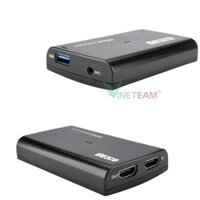 Ezcap 266 hộp Video Game Capture hdmi to usb 3 0 livestream obs Tương Thích Với Windows/Mac/Linux VINETTEAM -DC4450