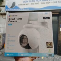 EZVIZ H80X 10MP - Dual 8MP + 2MP (Góc toàn cảnh 3840 × 2160 | Góc Zoom 1920 x 1080 | Khẩu độ F1.0 | AI phân biệt người và xe | Xoay 360 đồng thời 2 mắt | Đàm thoại | Ban đêm có màu, kể cả ánh sáng yếu | Lắp ngoài trời)