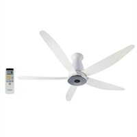 F - 60XDN - W ( màu trắng): Quạt trần 37W, Remote Panasonic