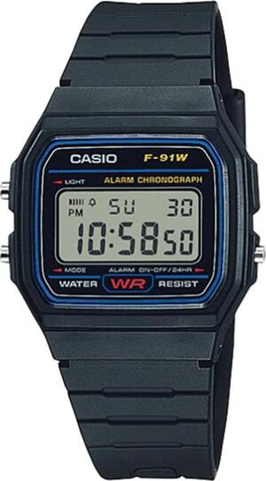 Đồng hồ nam Casio F-91W-1DG